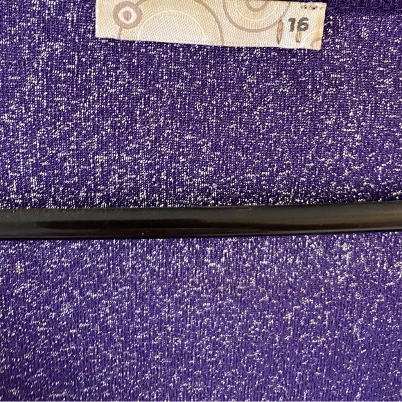 (💰3 for $15) Size 16, Target sleeveless purple Tunic Top - Picture 8 of 8